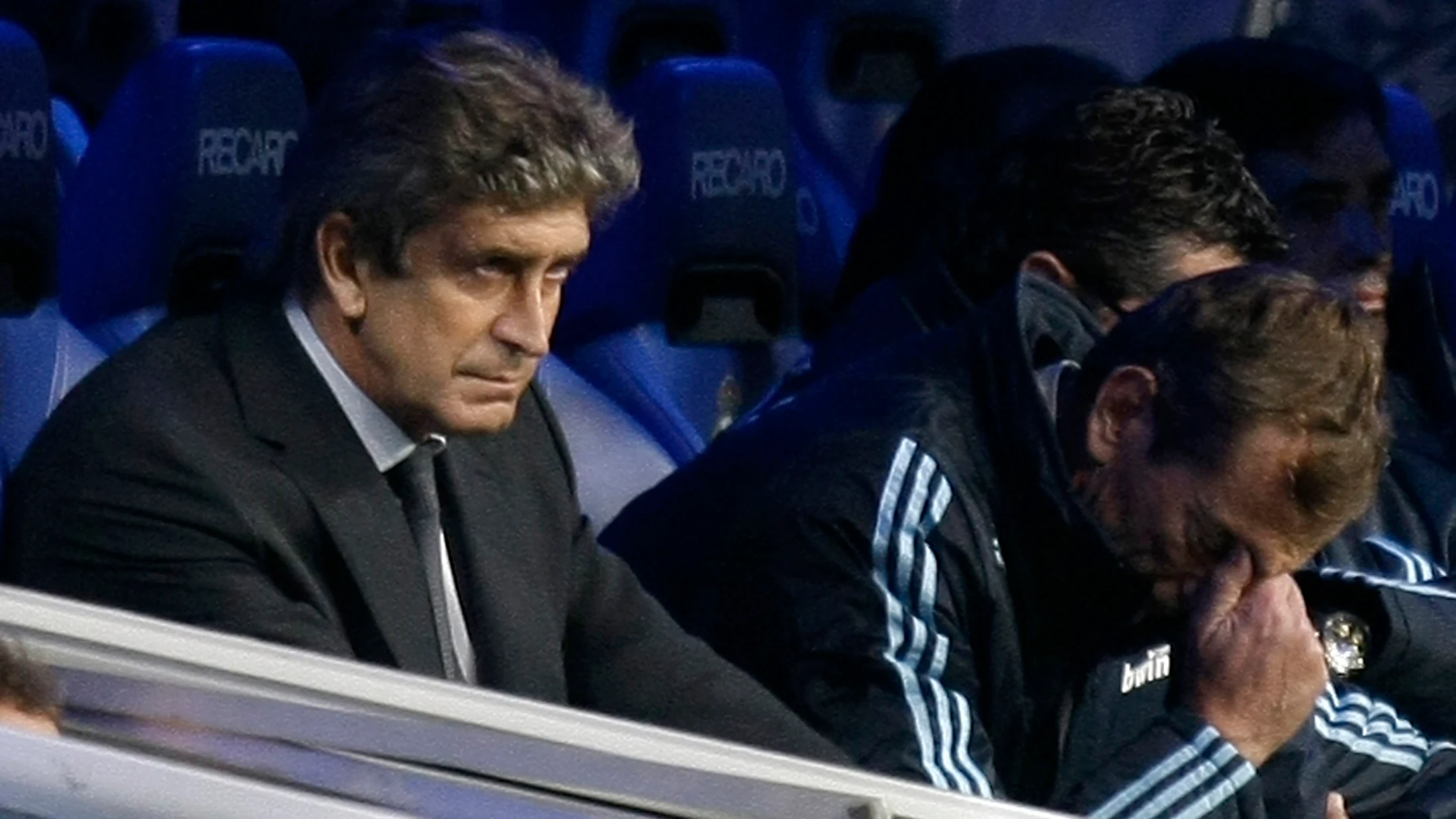 Pellegrini se lamenta tras caer eliminado ante el Alcorcón Pellegrini se lamenta tras caer eliminado ante el Alcorcón