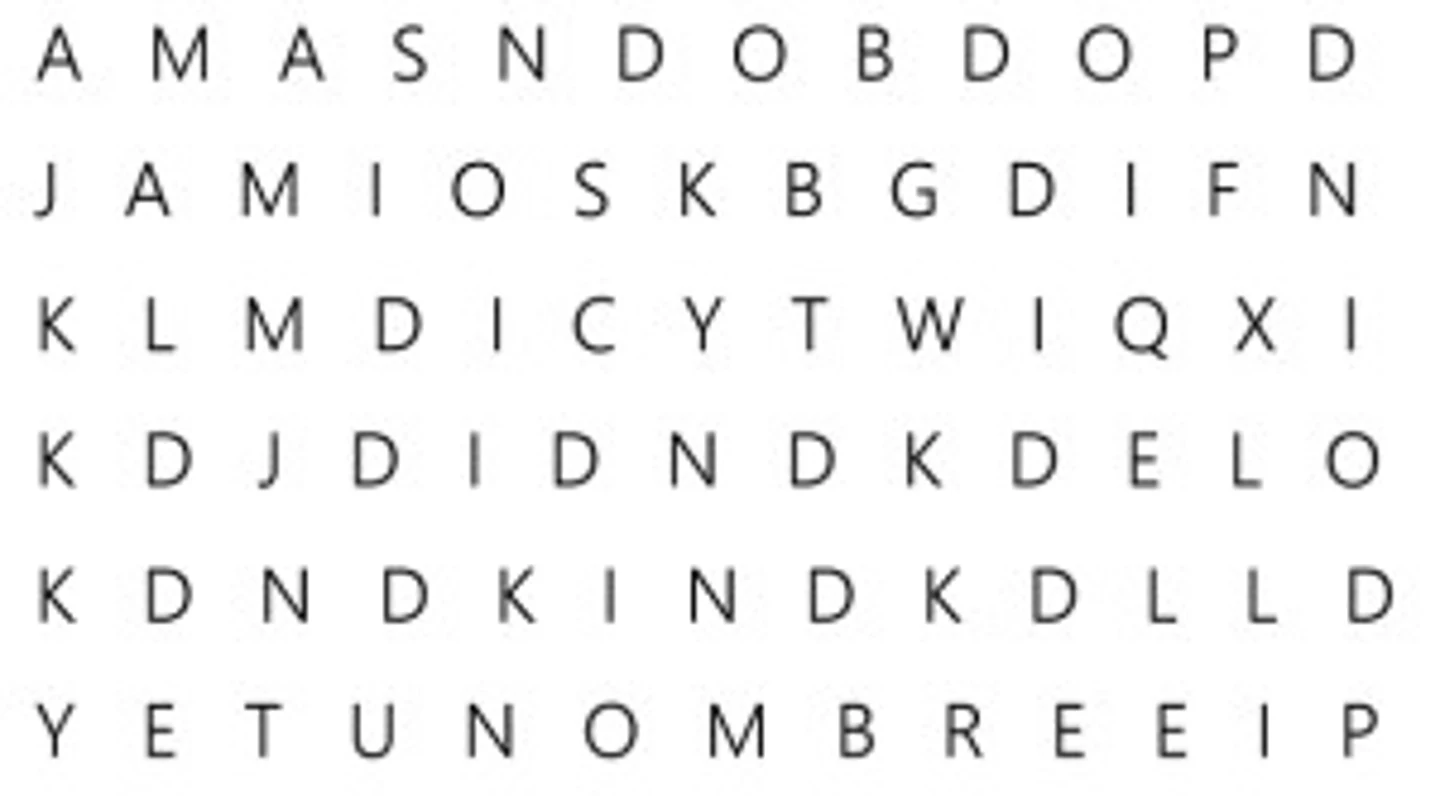 Sopa de Letras Sopa de Letras