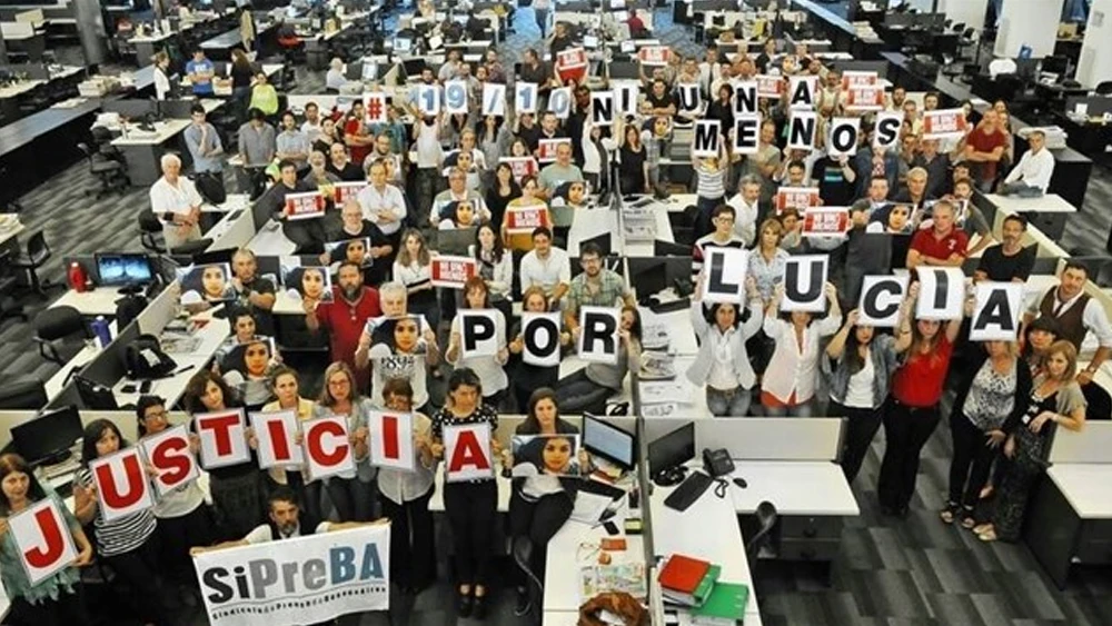 Huelga contra el feminicidio en Argentina Huelga contra el feminicidio en Argentina