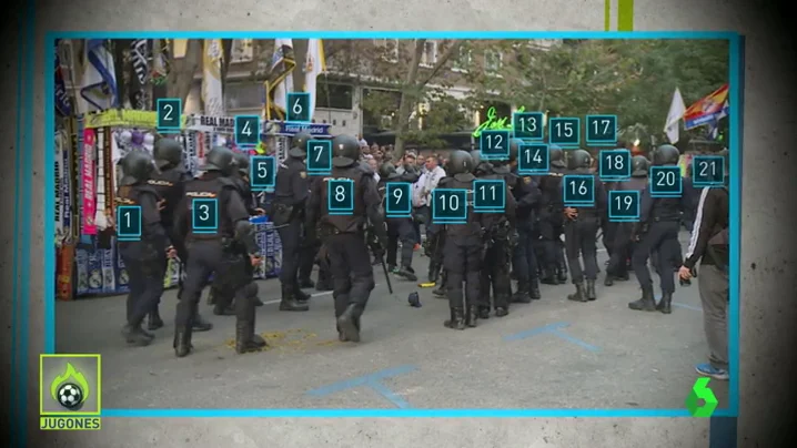 Frame 59.441174 de: ¿Cómo fue la detención del últra más violento del Legia?