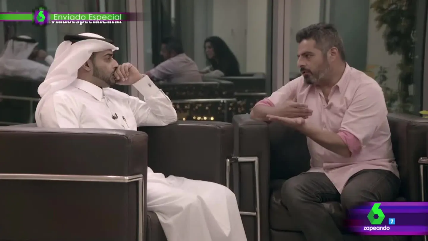 Jalis de la Serna entrevista a un jeque de Catar Jalis de la Serna entrevista a un jeque de Catar