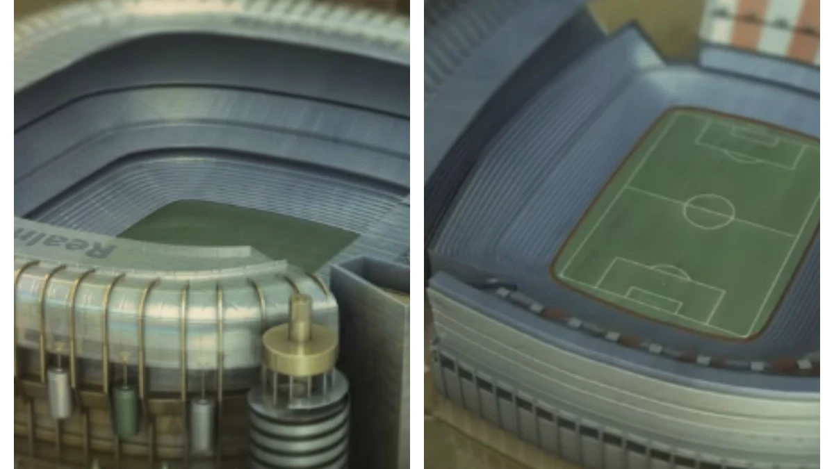 El Bernab&eacute;u y el Calder&oacute;n parte de la recreaci&oacute;n de la cabecera de Juego de Tronos