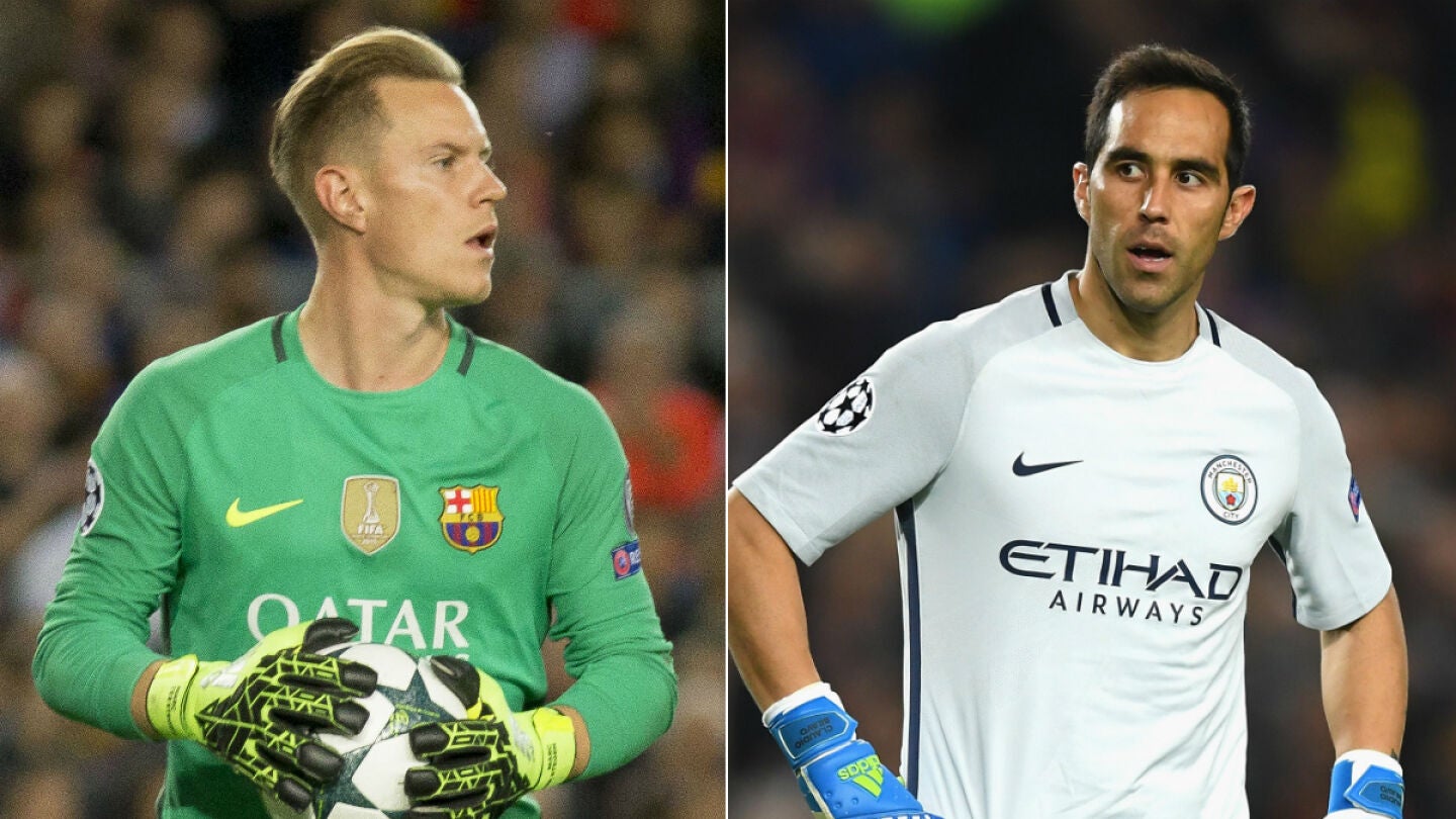 Ter Stegen y Claudio Bravo, enfrentados en el Camp Nou