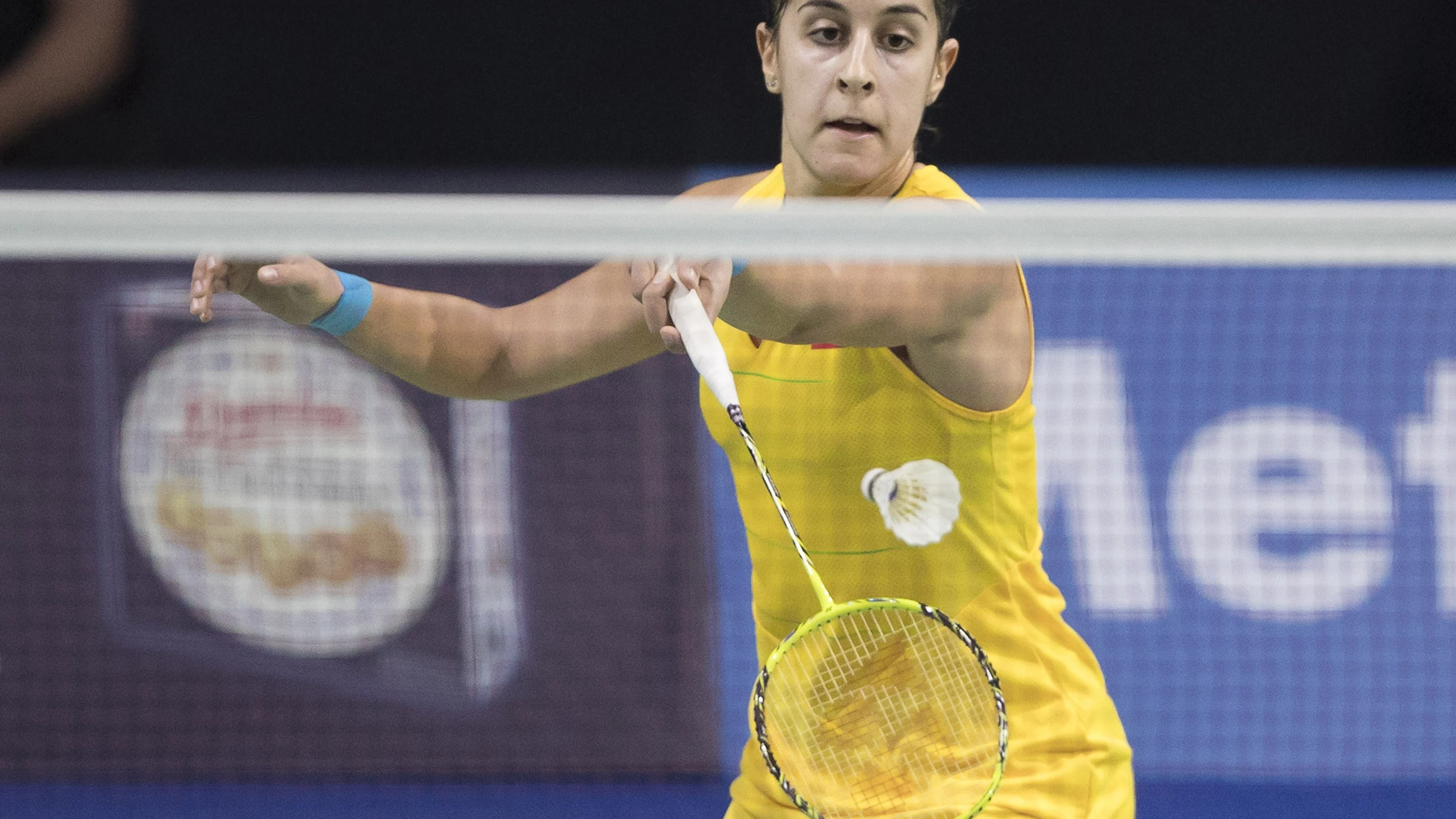 Carolína Marín en el Abierto de Dinamarca