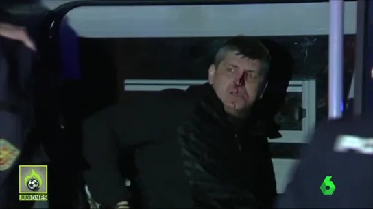 Tomaz Czerwinski tras su detención en Madrid Tomaz Czerwinski tras su detención en Madrid
