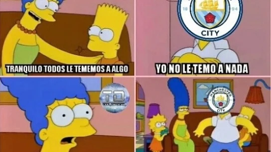 Meme del Barcelona-Manchester City Meme del Barcelona-Manchester City