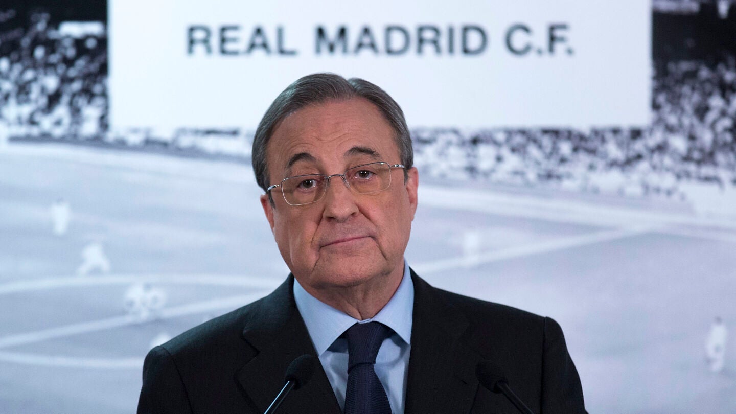 Florentino P&eacute;rez, presidente del Real Madrid