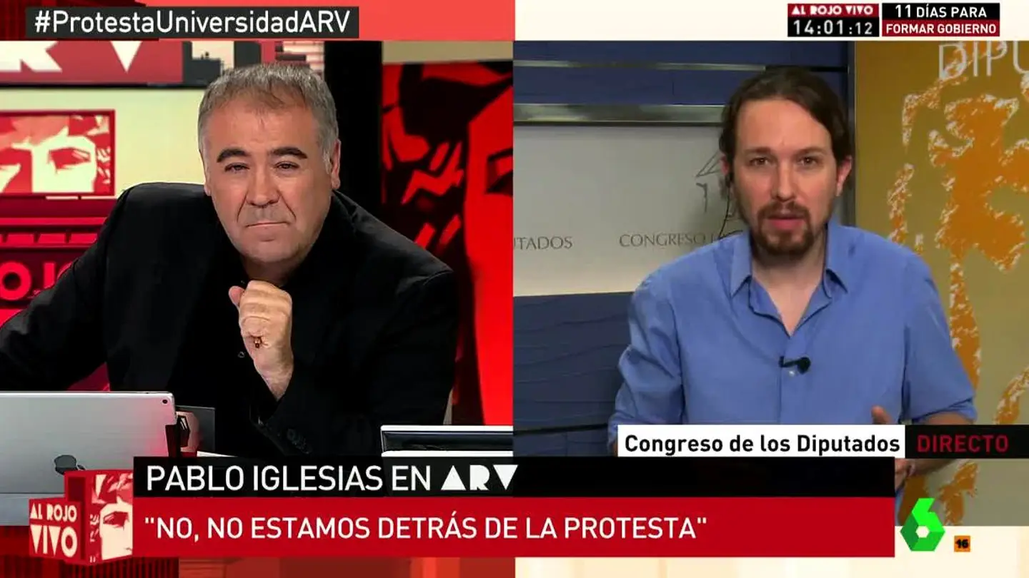 Pablo Iglesias en ARV Pablo Iglesias en ARV