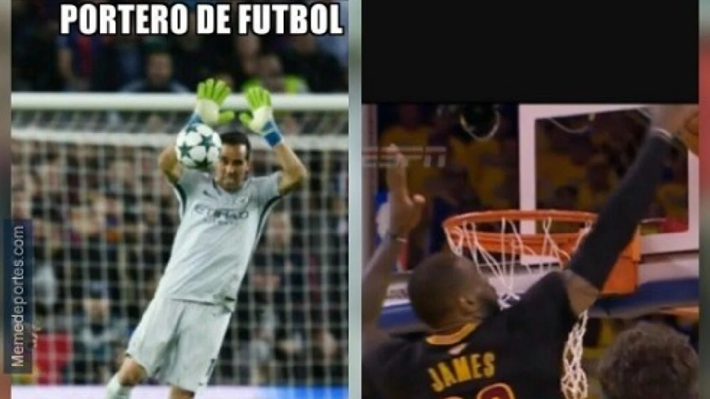 ¿Claudio Bravo o LeBron James? ¿Claudio Bravo o LeBron James?