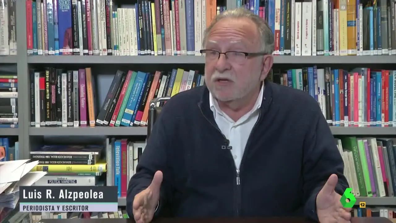 Luis R. Aizpeolea, en El Intermedio Luis R. Aizpeolea, en El Intermedio