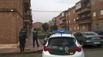 La Guardia Civil, en la localidad salmantina de Fuentes de Oñoro