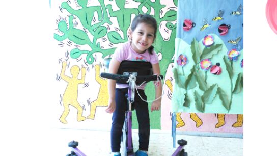 Nahir, la ni&ntilde;a de cinco a&ntilde;os cuyos padres no pueden permitirse costear el tratamiento que necesita