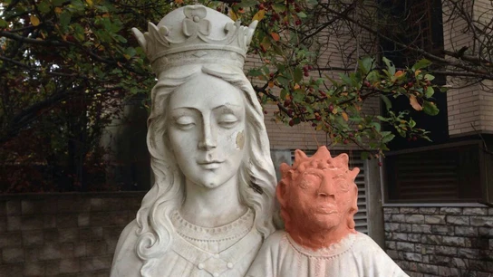 Restauración de un niño Jesús en Ontario, Canadá Restauración de un niño Jesús en Ontario, Canadá