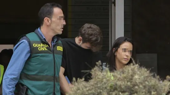 Patrick Nogueira, tras confesar el crimen de Pioz Patrick Nogueira, tras confesar el crimen de Pioz