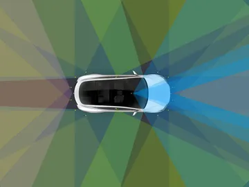 Visión que tendrá el Tesla Visión que tendrá el Tesla