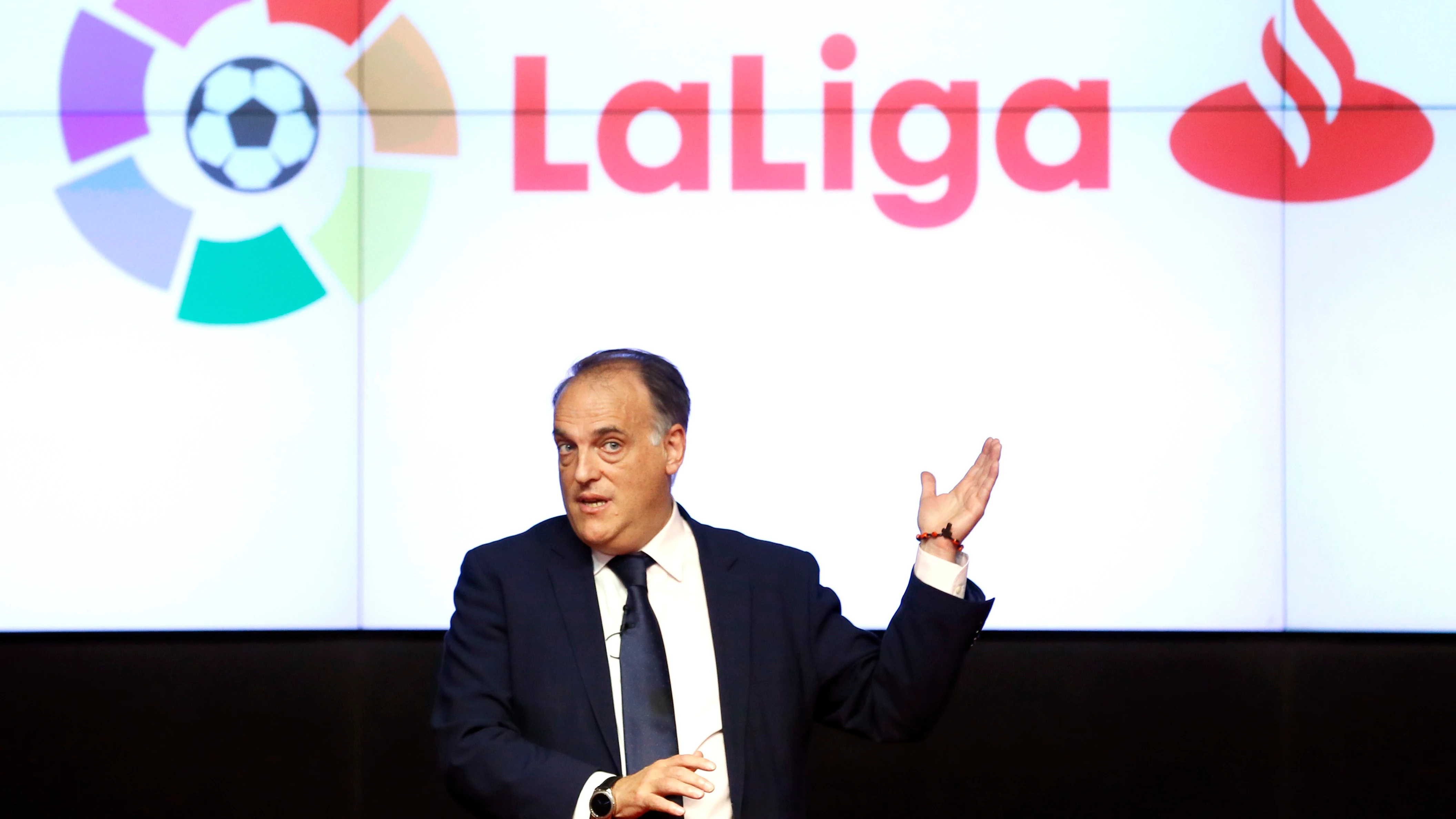 Javier Tebas, presidente de la Liga 