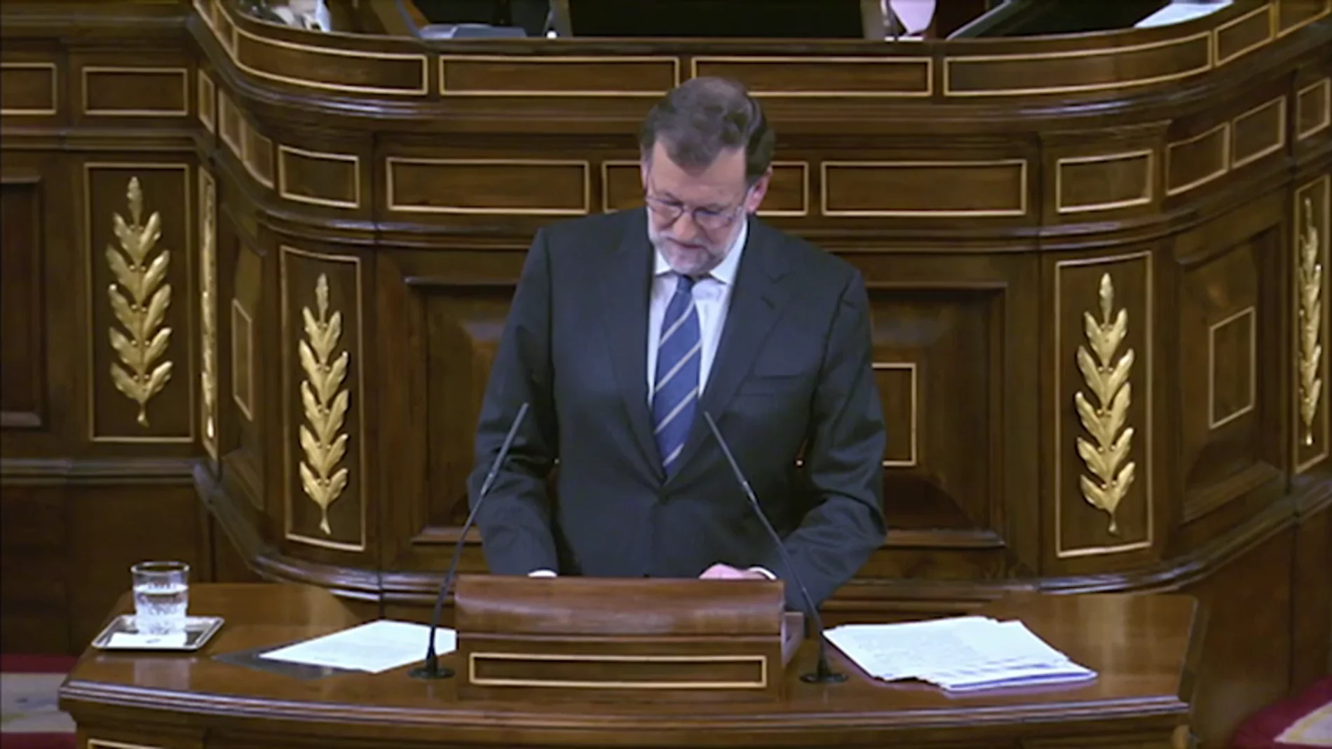 Frame 0.0 de: Mariano Rajoy: “La estabilidad presupuestaria debe seguir siendo un compromiso que se respete desde el Gobierno”