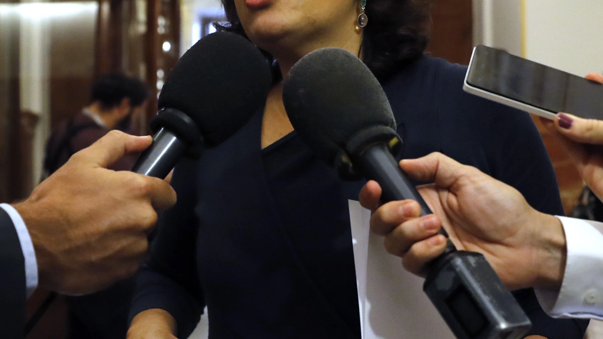 Soraya Sáenz de Santamaría, vicepresidenta del Gobierno