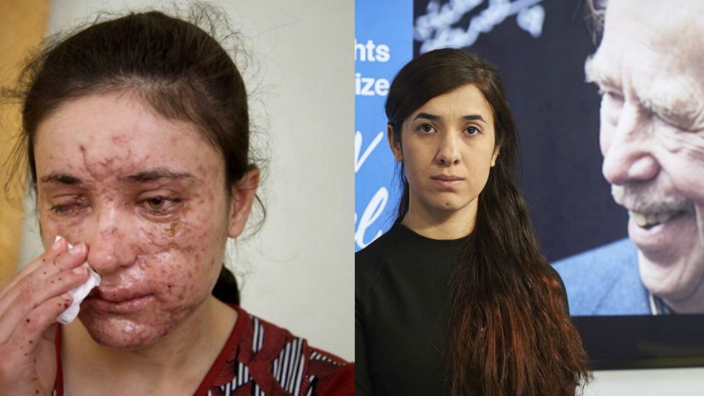 Dos v&iacute;ctimas del grupo terrorista Daesh, premiadas