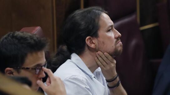 Pablo Iglesias en el Congreso de los Diputados