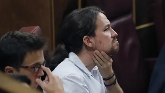 Pablo Iglesias en el Congreso de los Diputados Pablo Iglesias en el Congreso de los Diputados