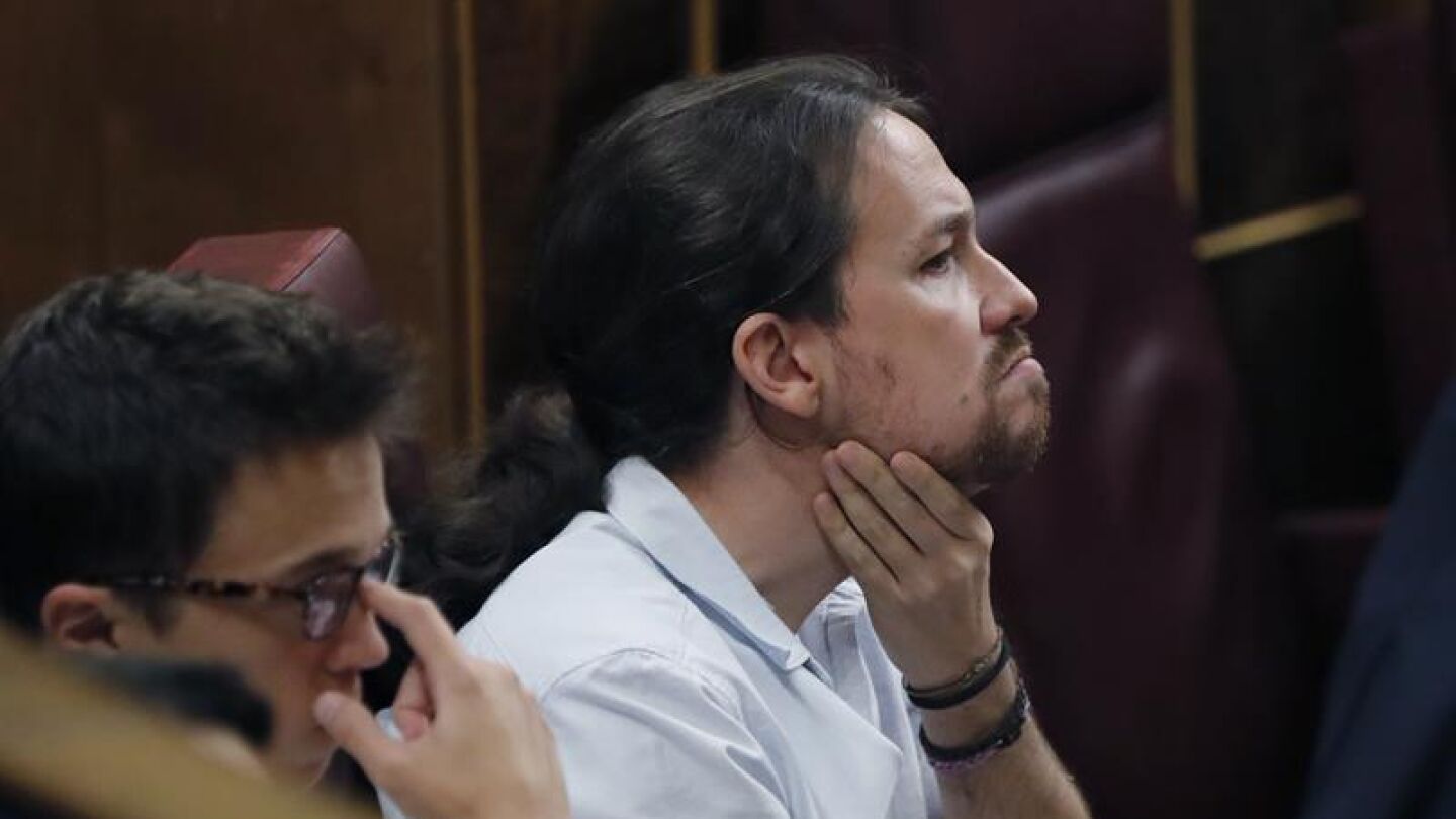Pablo Iglesias en el Congreso de los Diputados