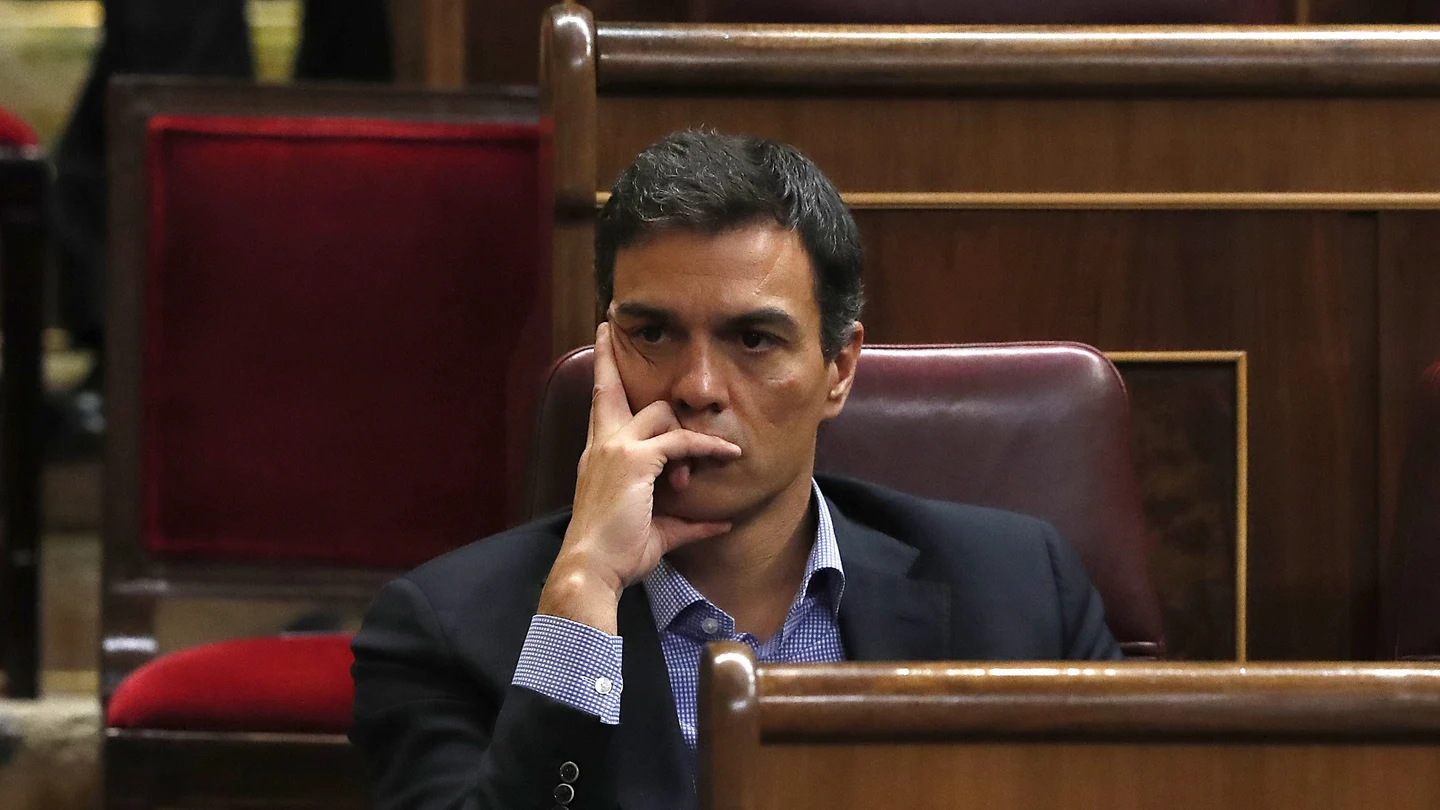 El exsecretario general del PSOE Pedro Sánchez El exsecretario general del PSOE Pedro Sánchez