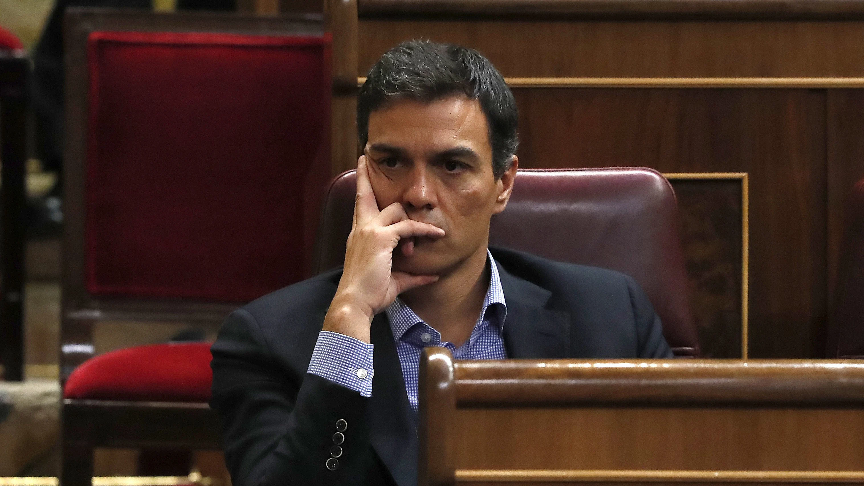 El exsecretario general del PSOE Pedro Sánchez