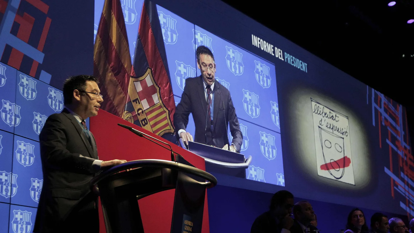 Josep María Bartomeu, presidente del F.C Barcelona Josep María Bartomeu, presidente del F.C Barcelona
