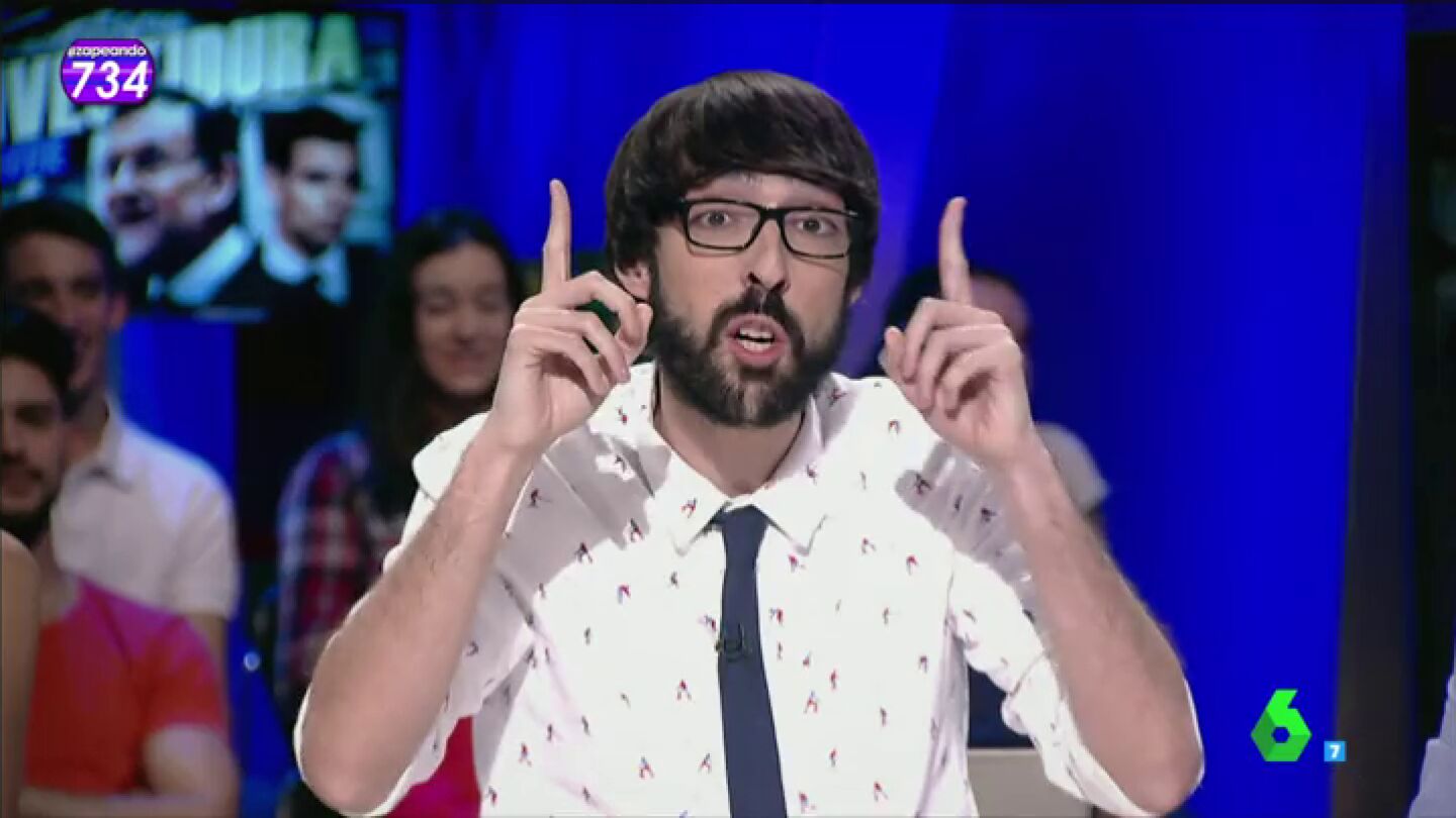 Frame 56.661051 de: Quique Peinado, de los zascas de la investidura: "A Iglesias s&oacute;lo le falt&oacute; decirle a Ana Pastor, 'me parto el ojete'"