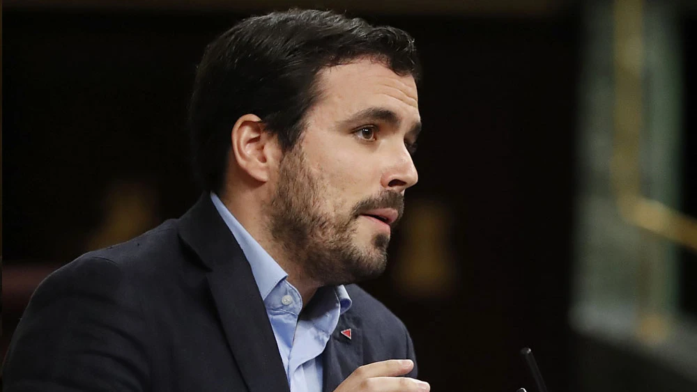 Alberto Garzón en el Congreso Alberto Garzón en el Congreso