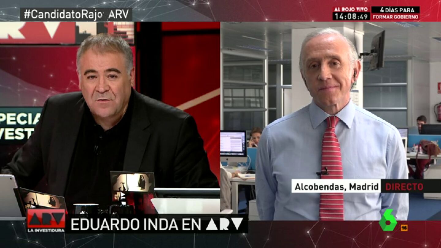 Frame 2.450336 de: Eduardo Inda: "Hemos visto a un Pablo Iglesias m&aacute;s chulesco, macarra y m&aacute;s echado al monte que nunca"