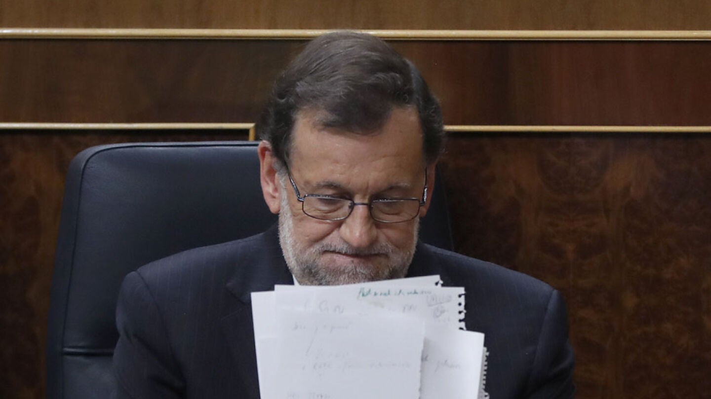 Mariano Rajoy en el Congreso de los Diputados