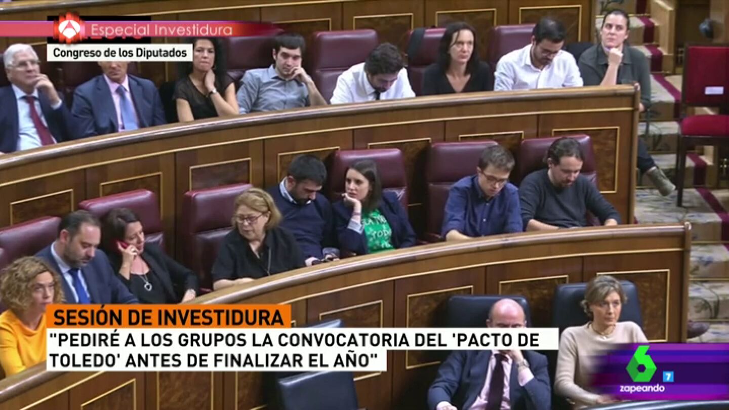 Frame 36.453553 de: Quique Peinado: "Ojito al Congreso. Un cat&aacute;logo de la manera de pasar como de la mierda de lo que dice Rajoy"