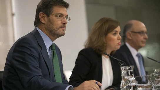 Rafael Catalá, Ministro de Justicia en funciones Rafael Catalá, Ministro de Justicia en funciones