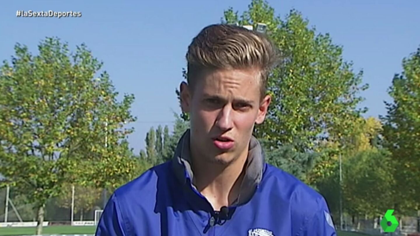 Marcos Llorente, jugador del Alav&eacute;s