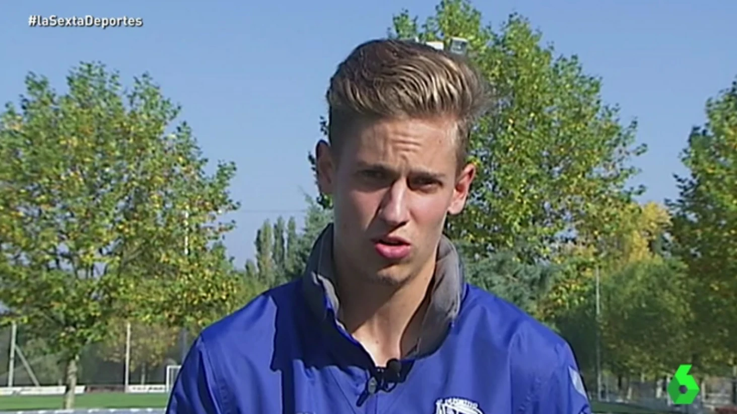 Marcos Llorente, jugador del Alavés