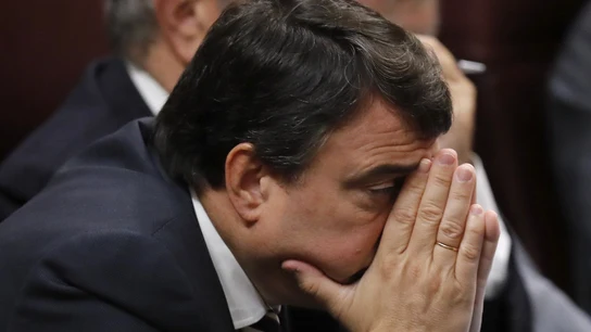 Aitor Esteban, en el debate de investidura de Mariano Rajoy Aitor Esteban, en el debate de investidura de Mariano Rajoy