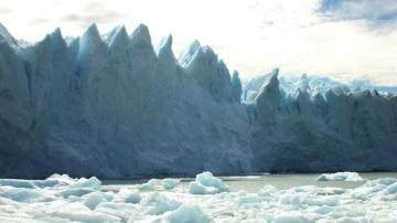 Imagen de un glaciar