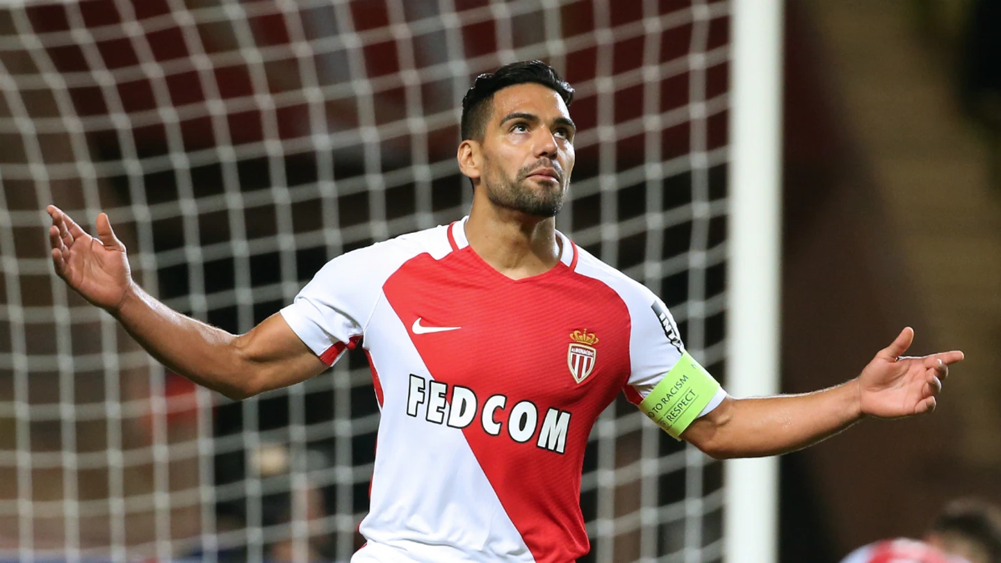 Falcao, con el Mónaco Falcao, con el Mónaco