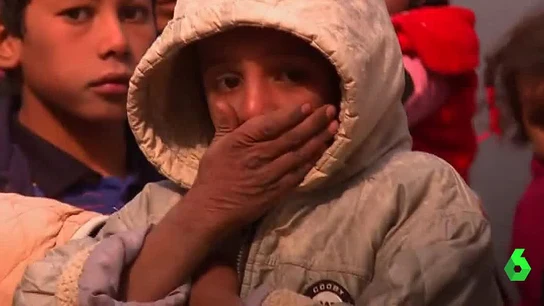 Un niño víctima de las atrocidades de Daesh en Mosul Un niño víctima de las atrocidades de Daesh en Mosul