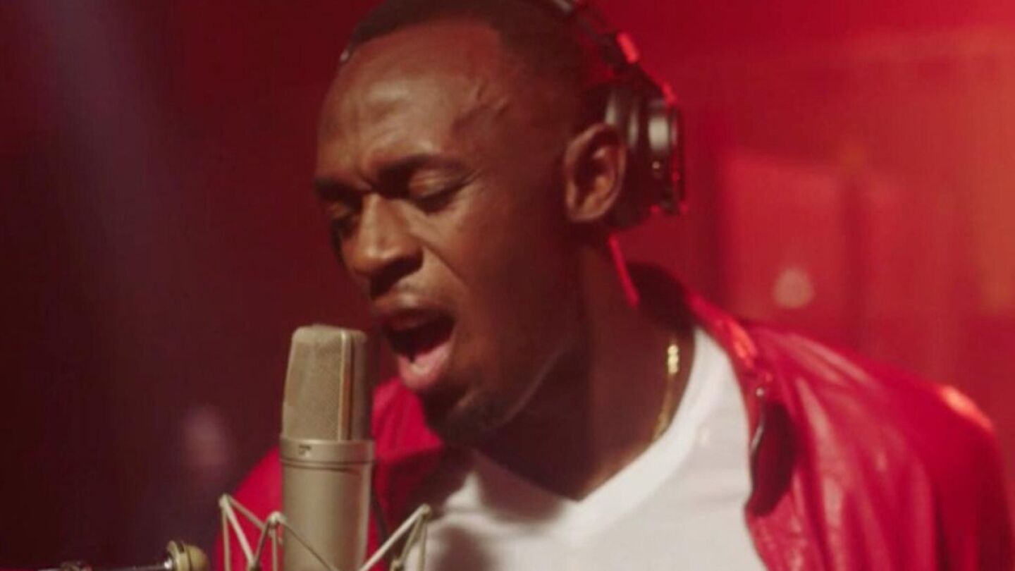 Usain Bolt da el salto a la m&uacute;sica