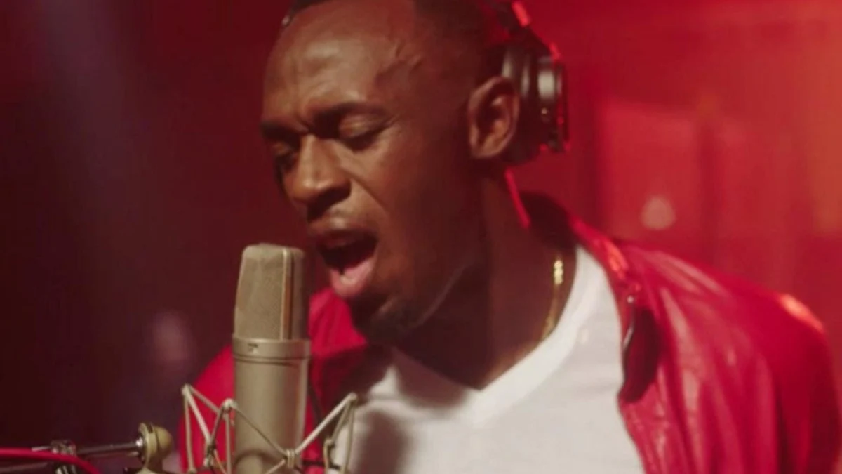 Usain Bolt da el salto a la música