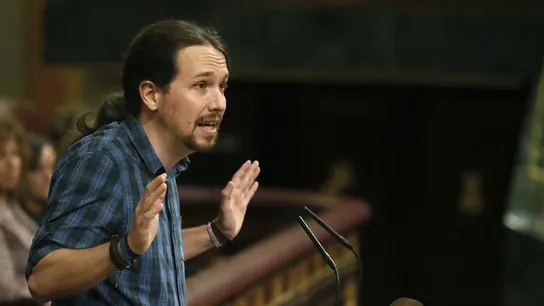 Pablo Iglesias en el Congreso de los Diputados Pablo Iglesias en el Congreso de los Diputados