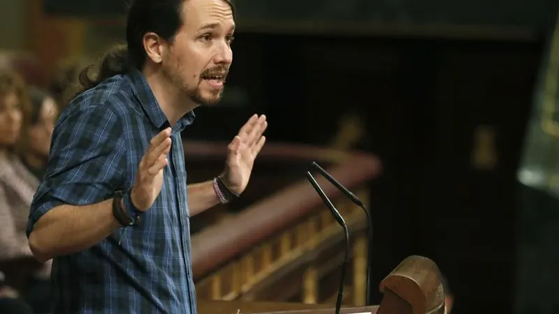 Pablo Iglesias en el Congreso de los Diputados