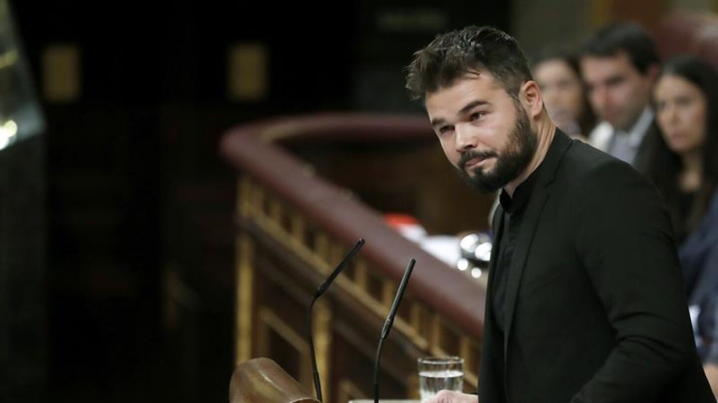 Gabriel Rufi&aacute;n, portavoz adjunto de ERC en el Congreso