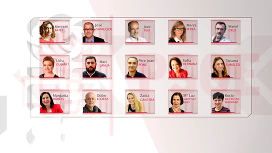 Estos son los 15 diputados díscolos del PSOE Estos son los 15 diputados díscolos del PSOE