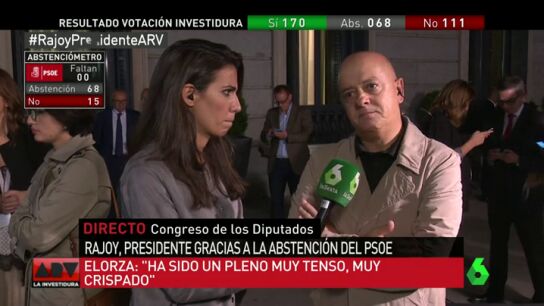 Frame 42.786242 de: Od&oacute;n Elorza: "Rajoy va a pretender sacar tajada de la situaci&oacute;n del PSOE"