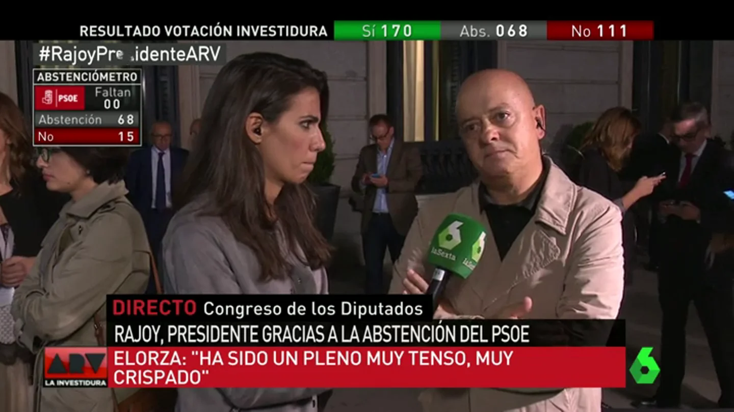 Frame 42.786242 de: Odón Elorza: "Rajoy va a pretender sacar tajada de la situación del PSOE" Frame 42.786242 de: Odón Elorza: "Rajoy va a pretender sacar tajada de la situación del PSOE"
