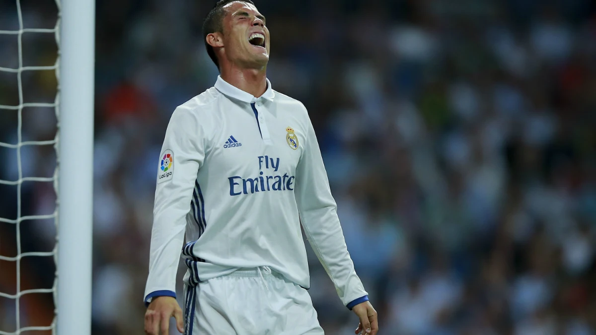 Ronaldo se lamenta